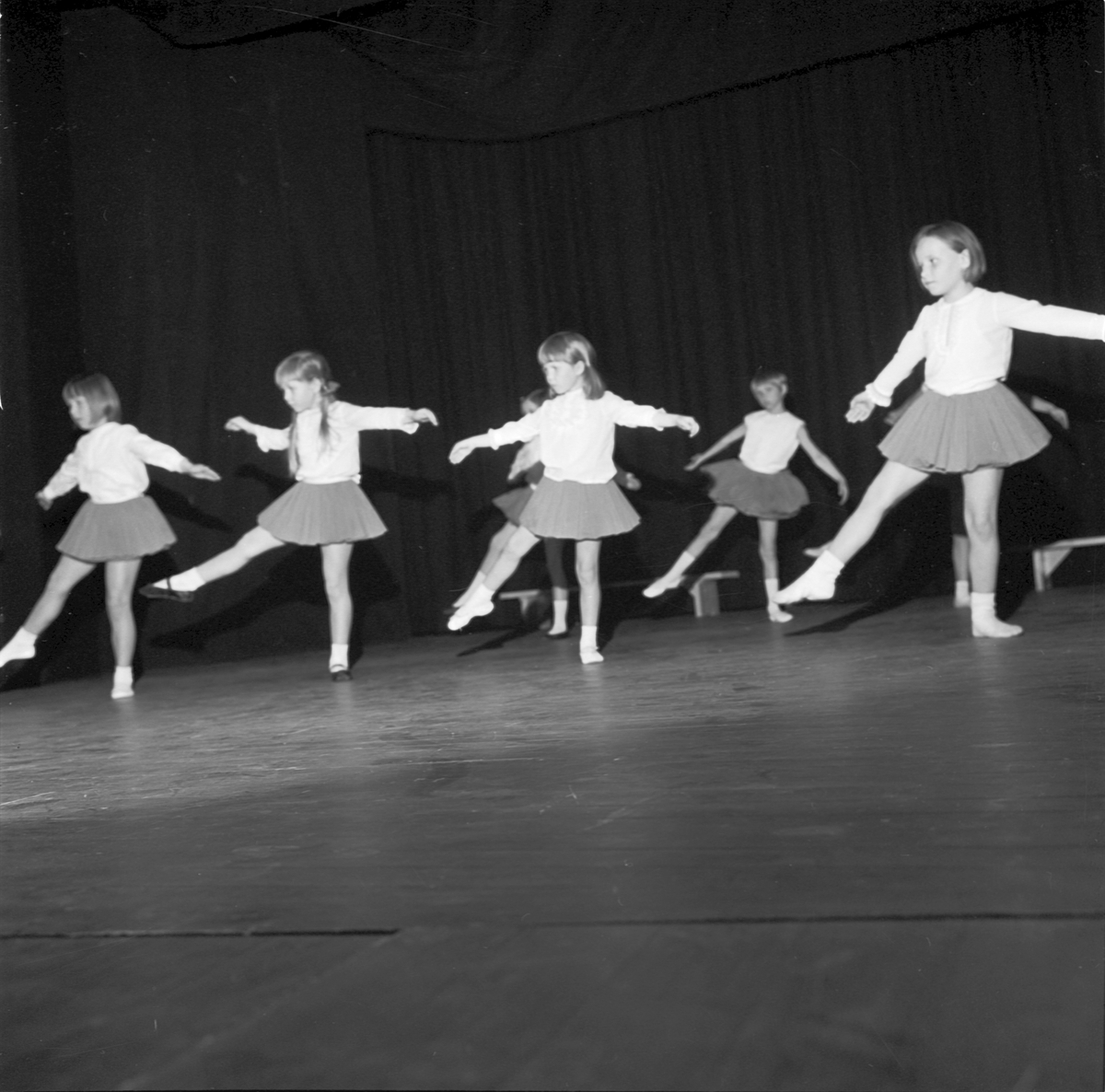 ABF:s vårträff, balett, Uppland 1969