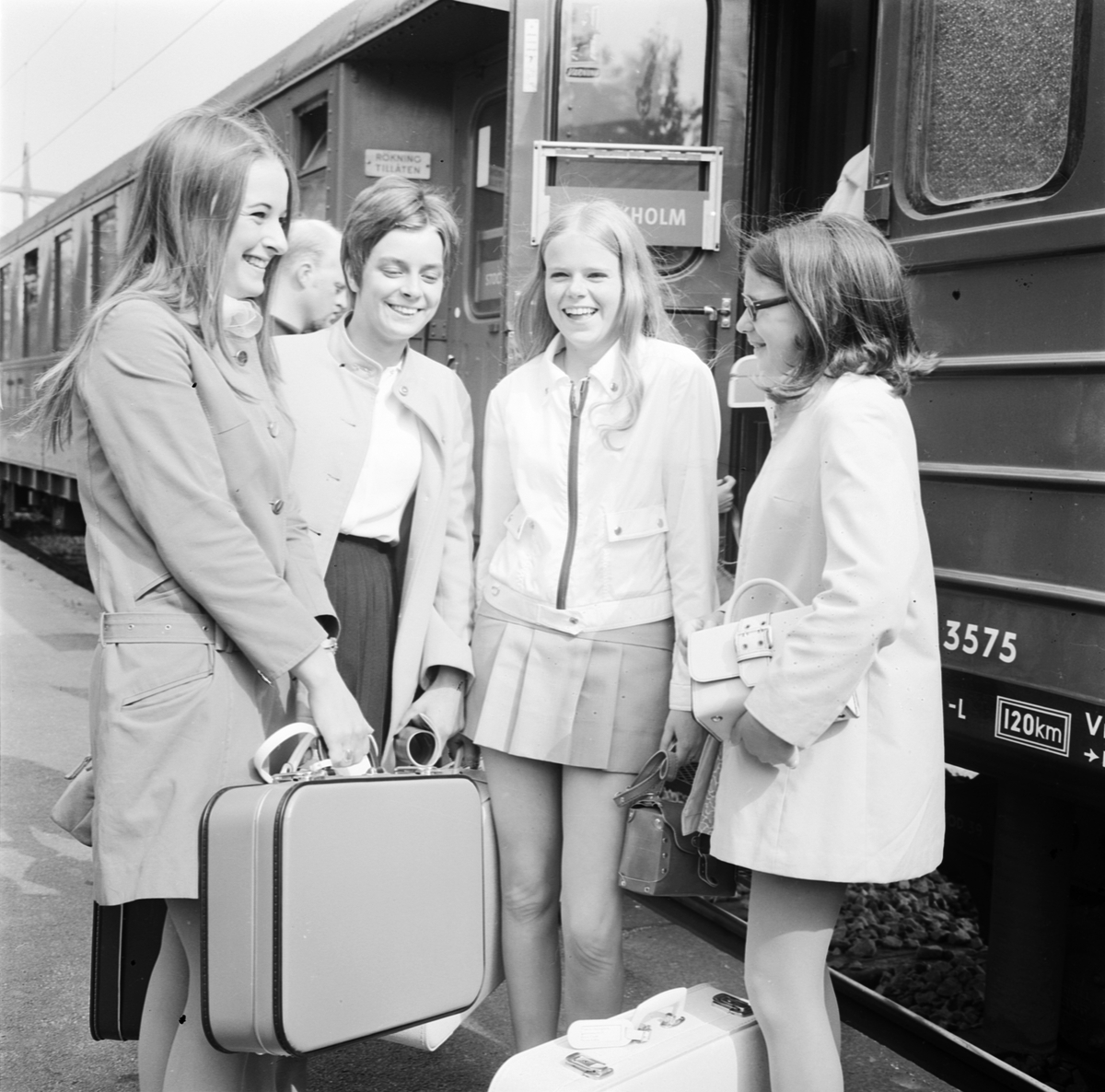 Skolresa till Tyskland, Tierp, Uppland 1969