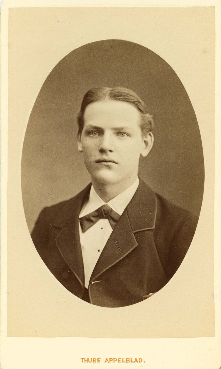 Porträtt på Malcom Andersson, Jönköping.