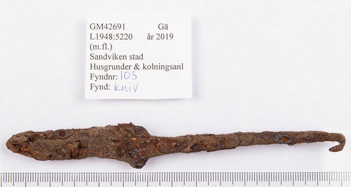 Kniv - Länsmuseet Gävleborg / DigitaltMuseum