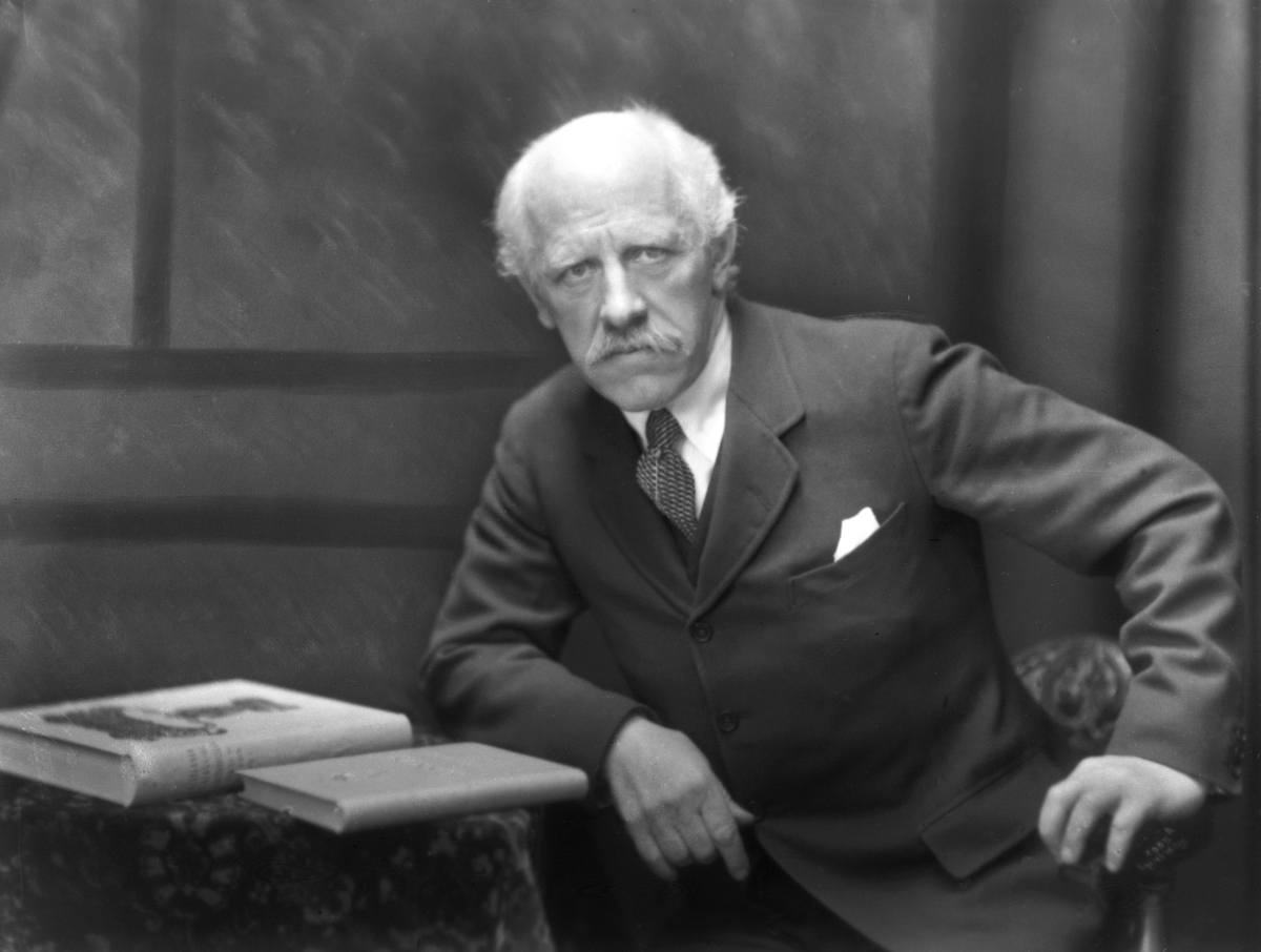 Fridtjof Nansen ved bord 21/6 1921