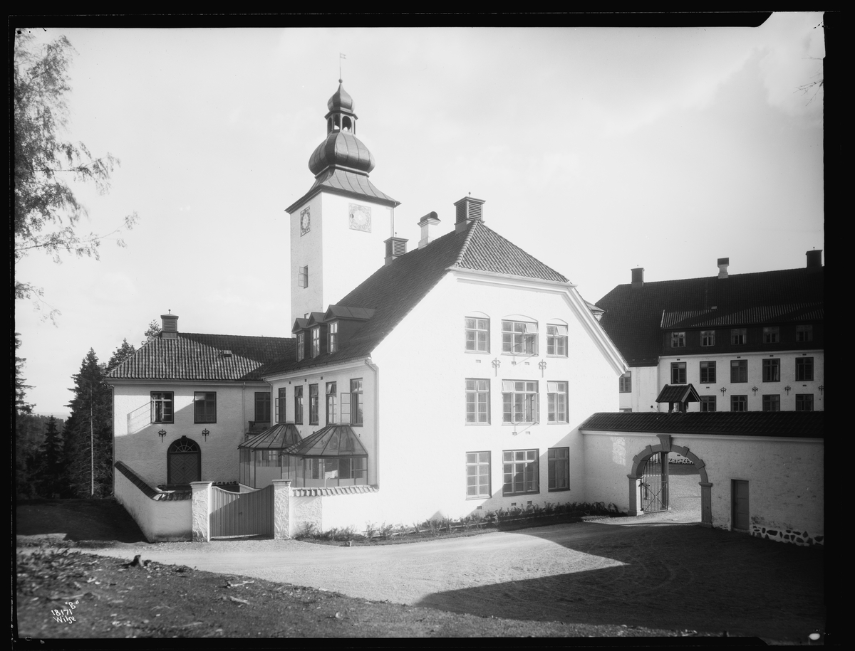 Nordfløyen på Bærum sykehus. Fotografert 1924.