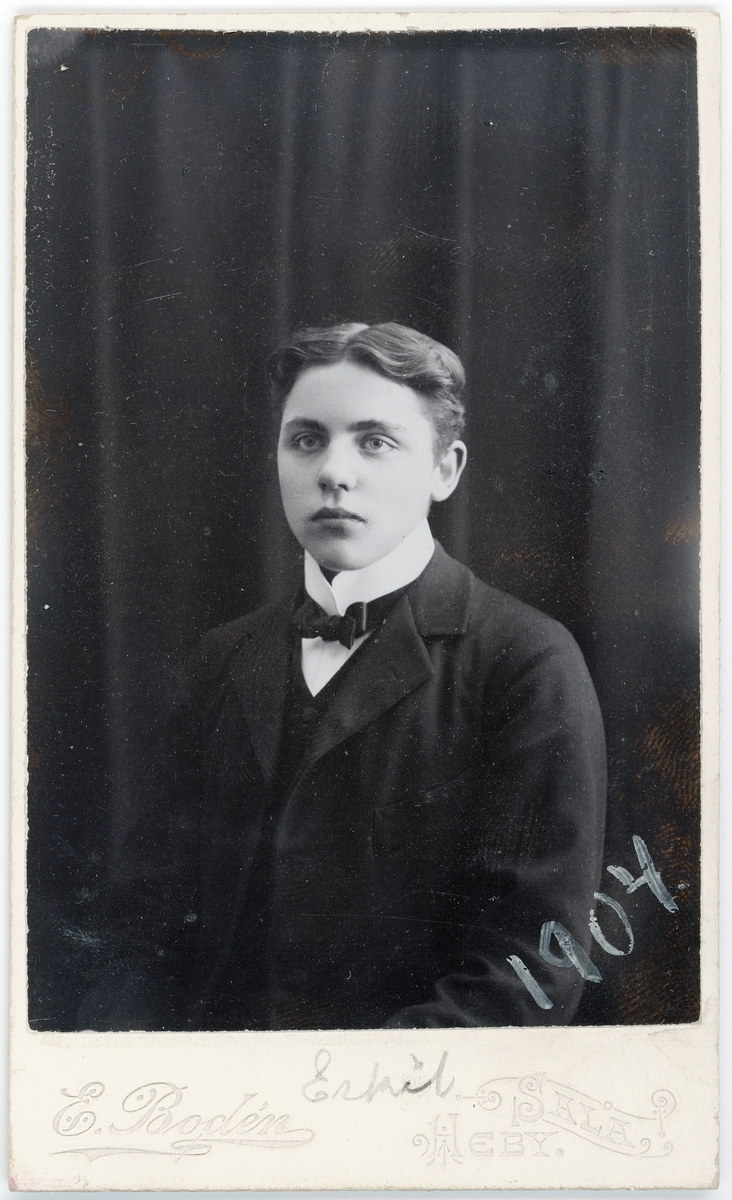 Kabinettsfotografi - Eskil, Sala 1904