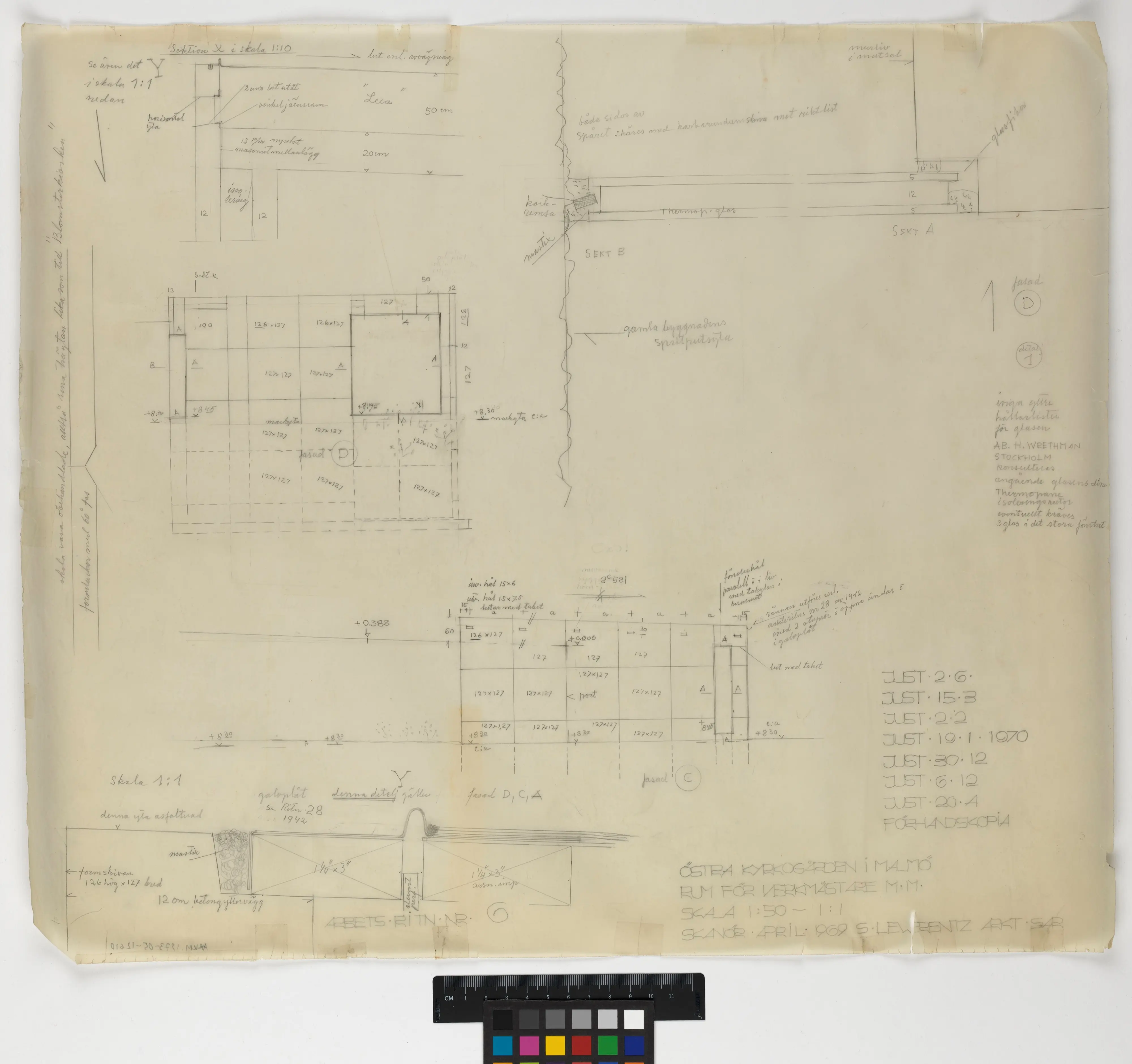 Arkad Ritning Ritning - ArkDes / DigitaltMuseum