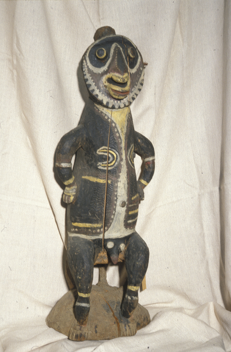 Trefigur, malt, Papua Ny Guinea, Melanesia