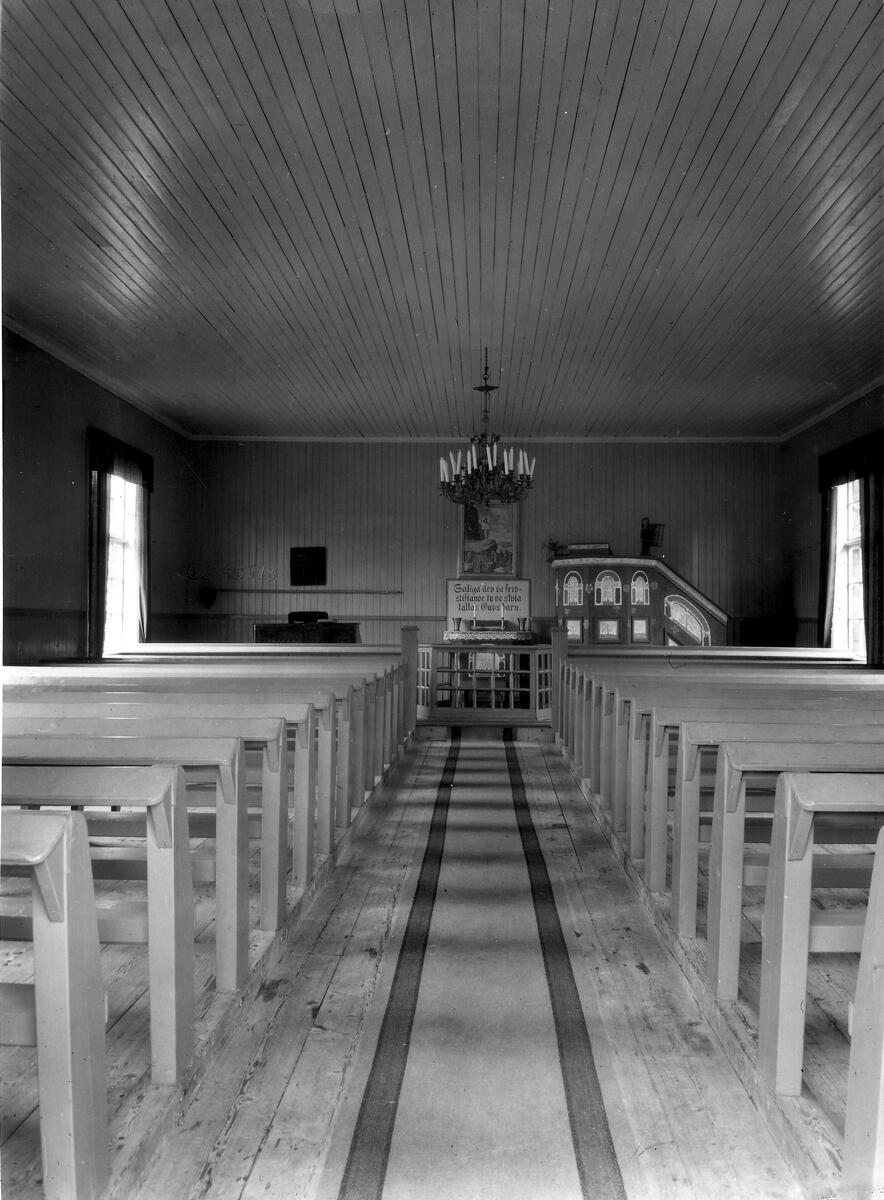 Berghamns kapell, interiör

