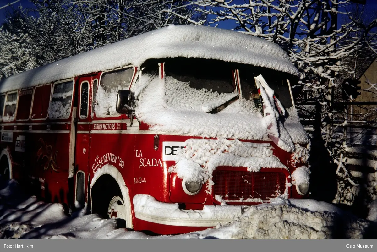 Russebuss i opplag. - Oslo Museum / DigitaltMuseum