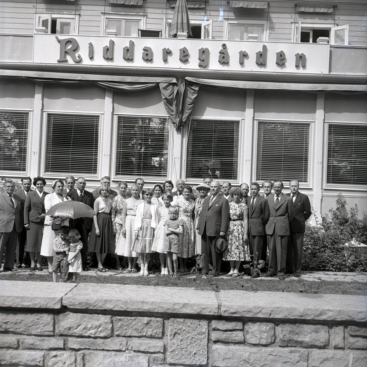 Lastbilsägare på Riddargården i Borgholm.