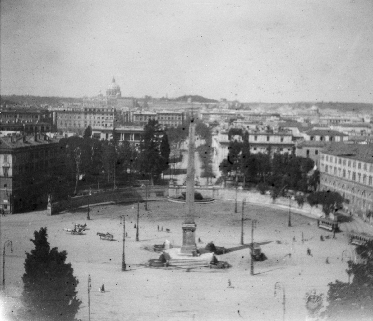 Piazza del popolo i Roma
