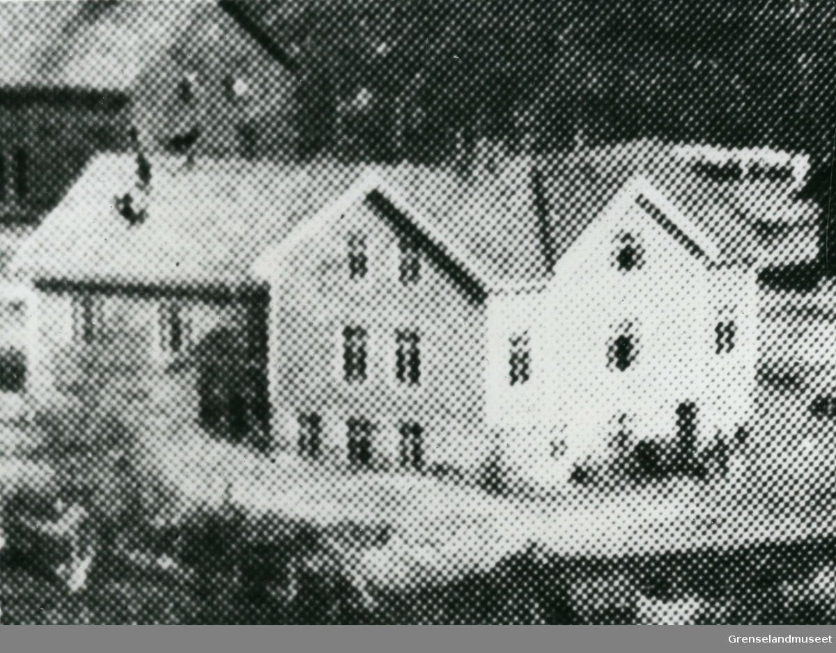"Dampkjøkkenet", som senere ble "Skansen" forsamlingshus i Storgata i Kirkenes. Første lokale for middelskolen i byen.