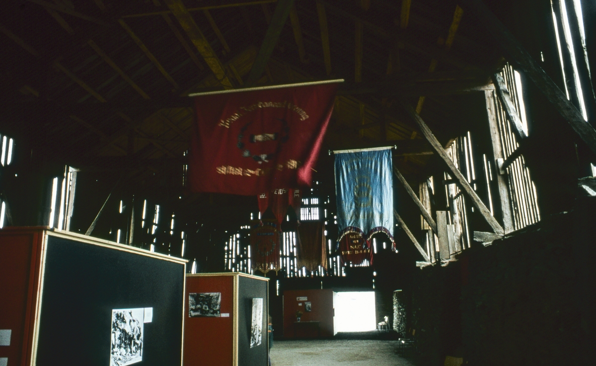 Bergmannsdager 1976, faner, utstilling