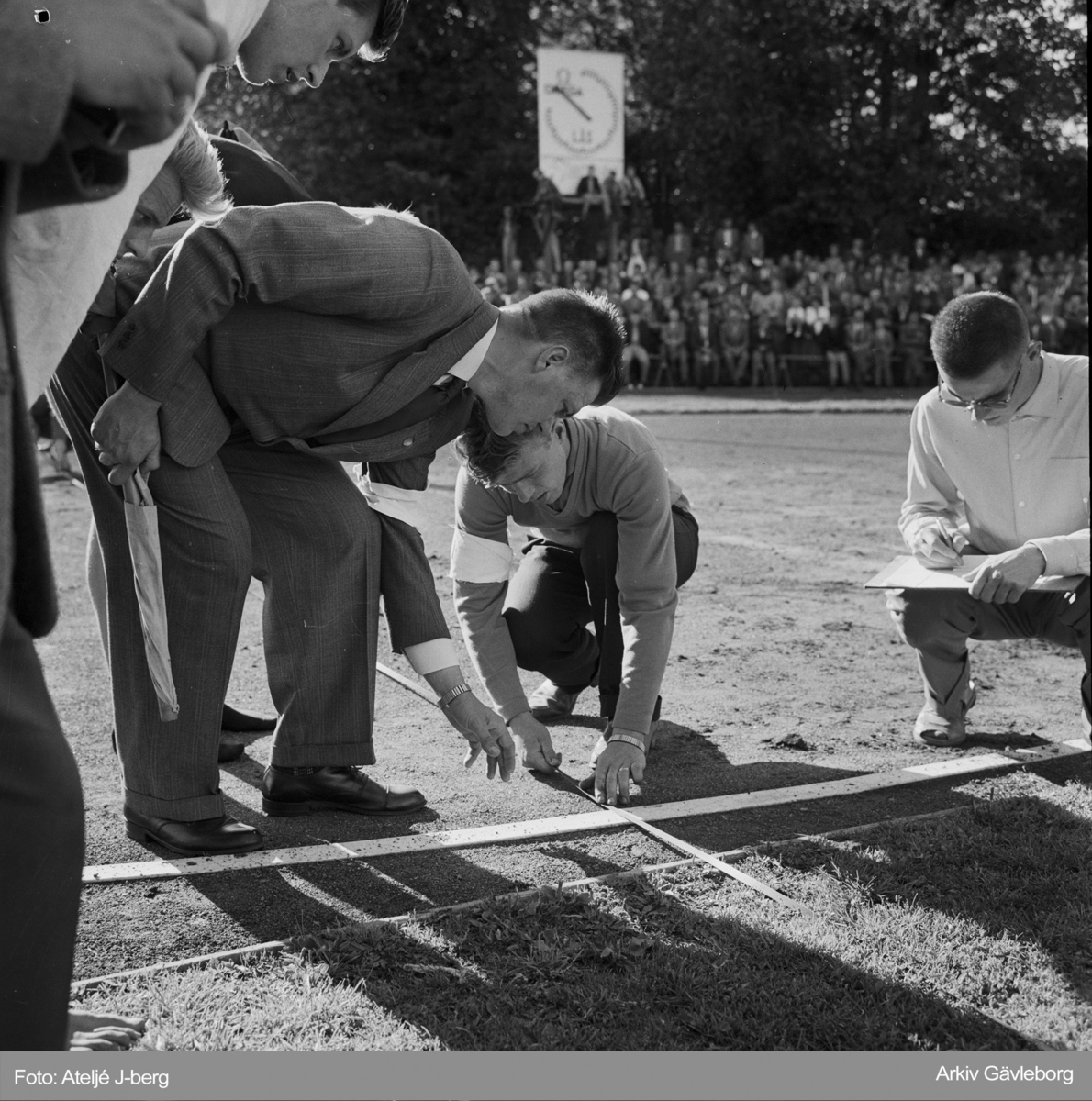 Julispelen på Strömvallen 1958.