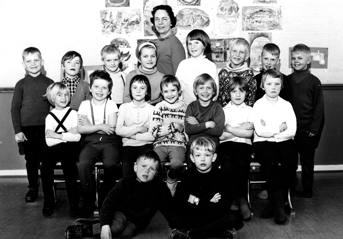 Stenstorps skola 1966. Maj-Britt Ström.