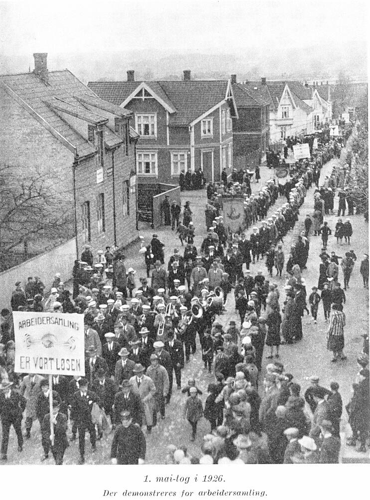 1. mai tog i Sarpsborg i 1926