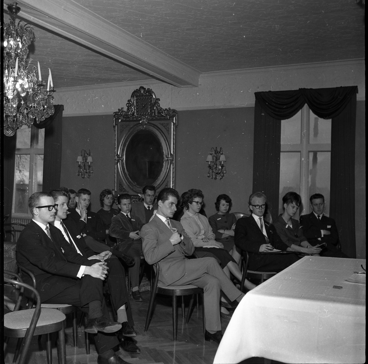 T60-konferens Ribbagården, januari 1961.