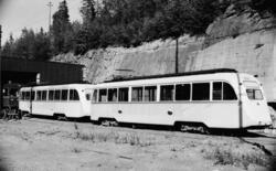 Utrangert vogn fra Oslo Sporveier, type E3 161 0g 162, fotog