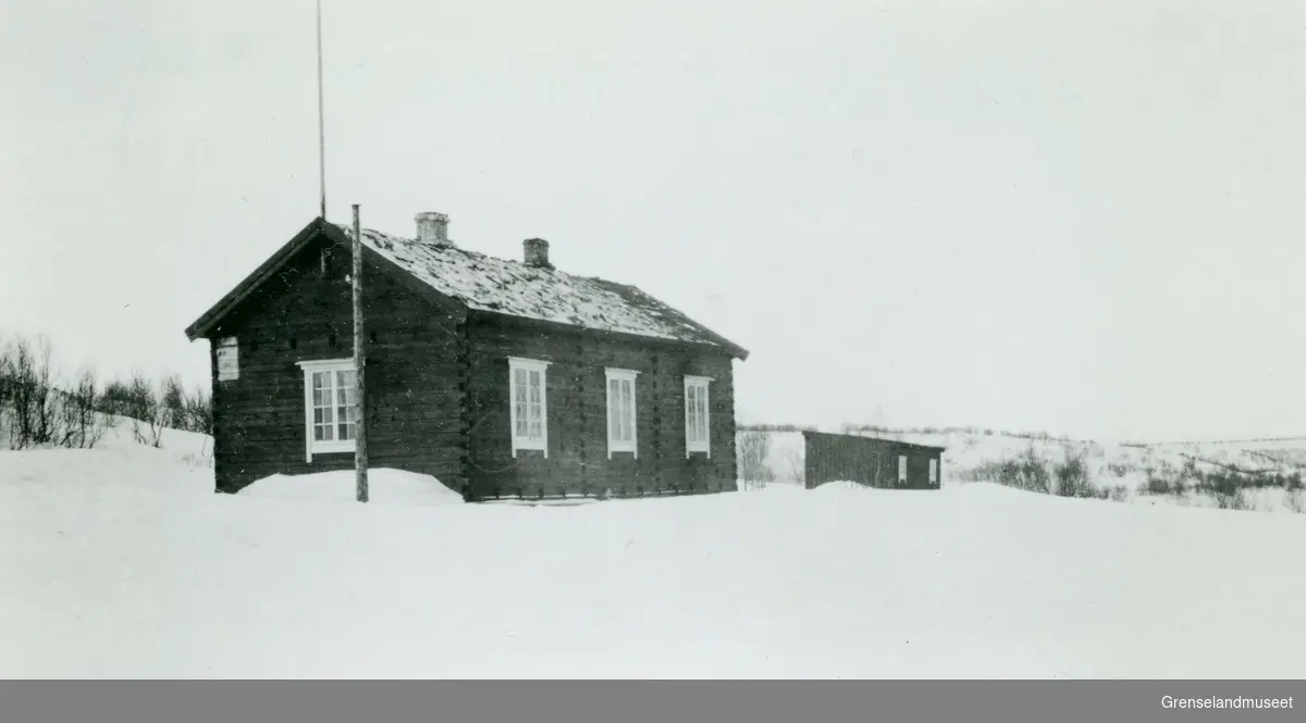 Neiden fjellstue i Sør-Varanger. Bildet er tatt rundt år 1930. 