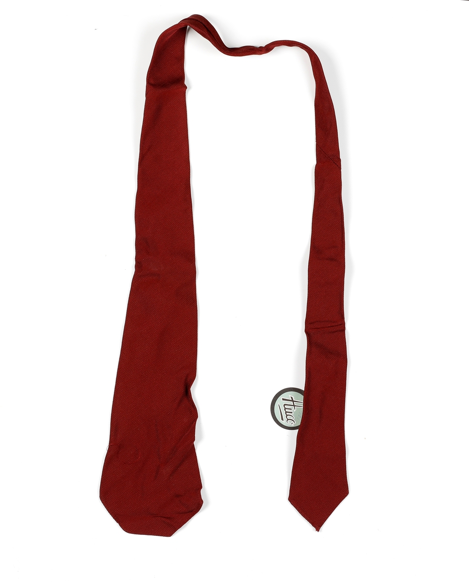 Ensfarget slips, strukturvevd.