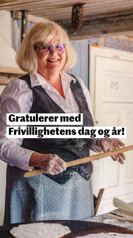 Stories for Frivillighetens dag og år