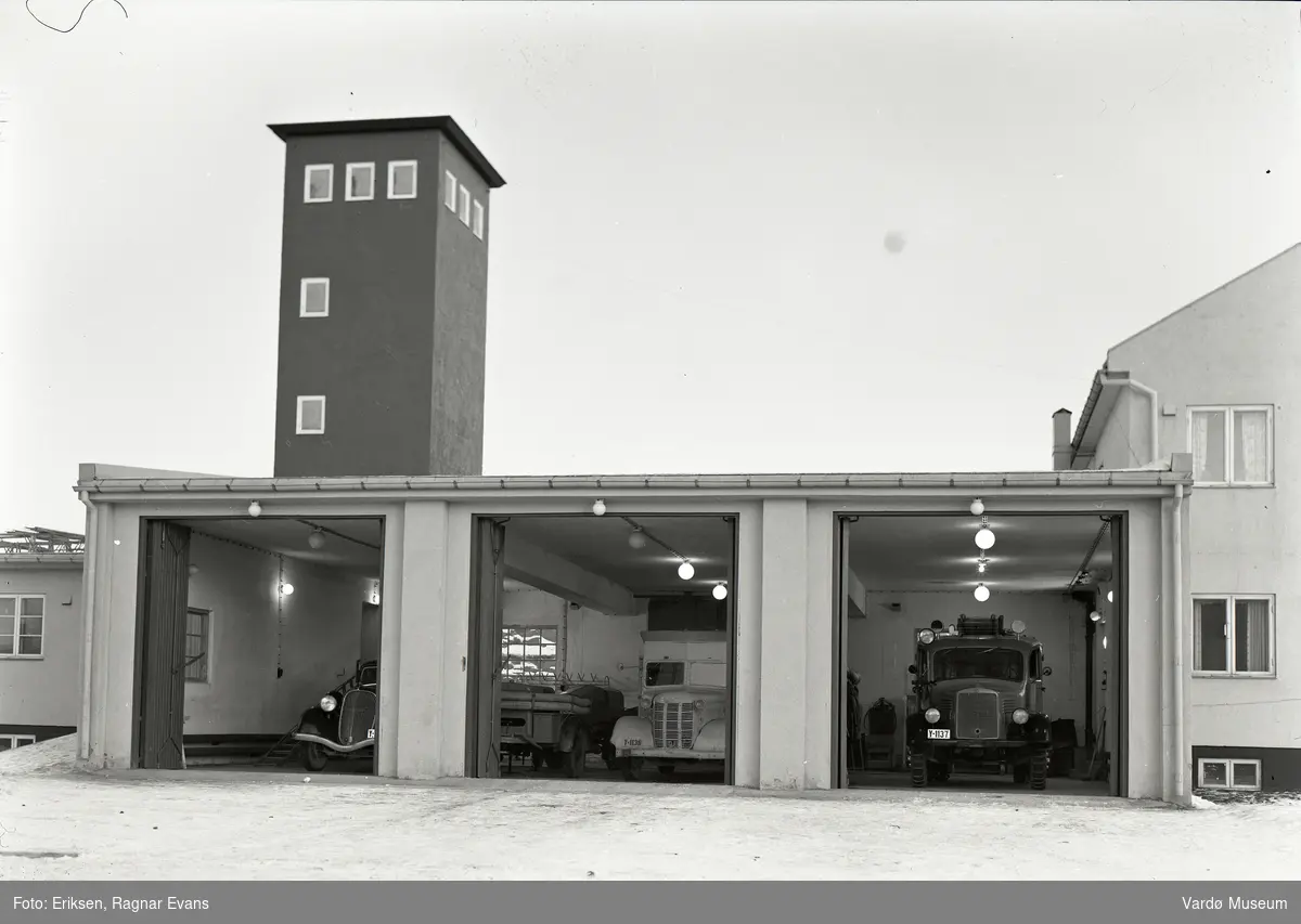 Brannstasjonen i Vardø, 1954
