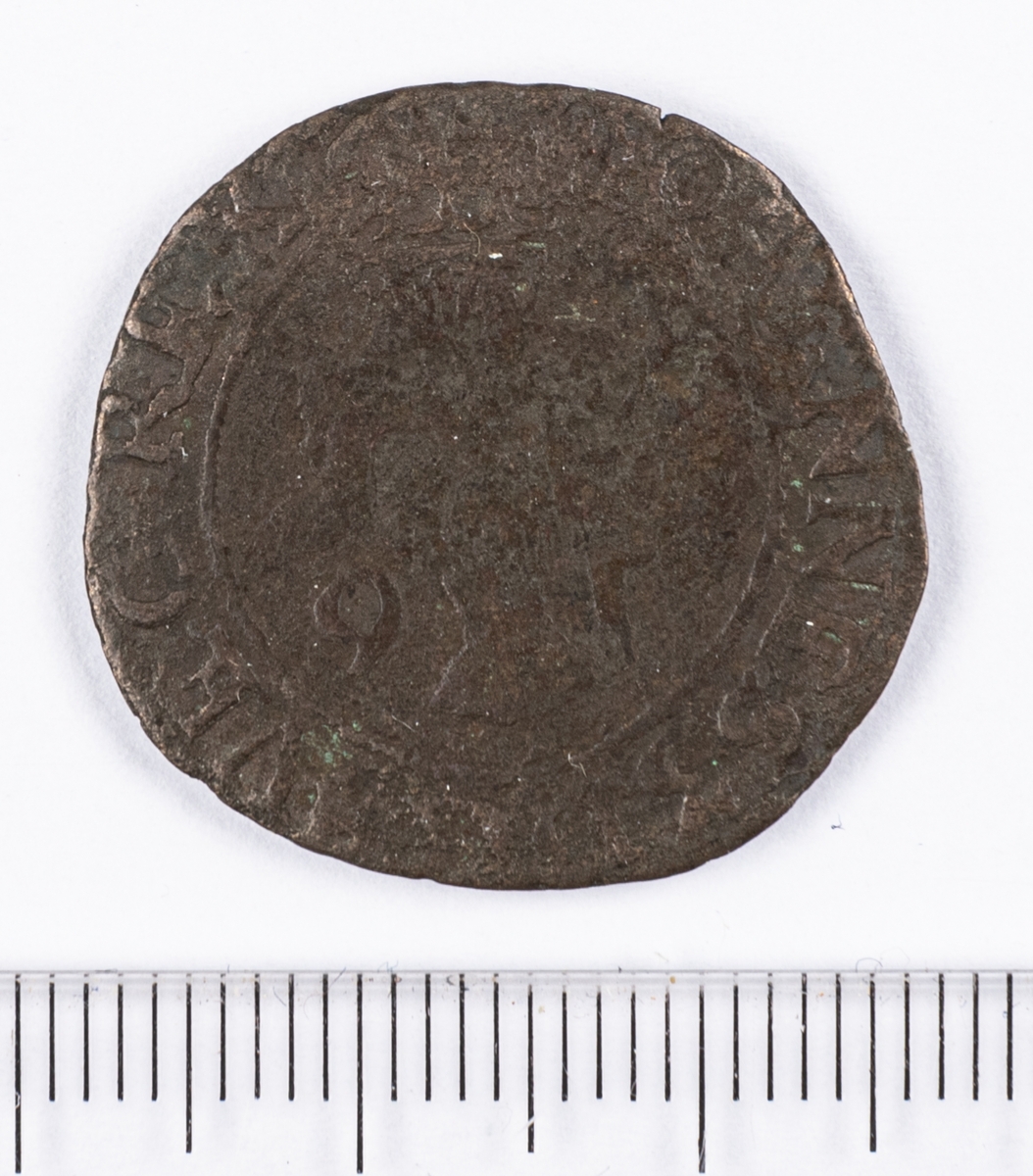 Mynt, 2 öre, Sverige, Johan III, silver.