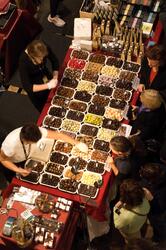 Chokladfestivalen på Nordiska museet 2009. Vinnare av utmärk