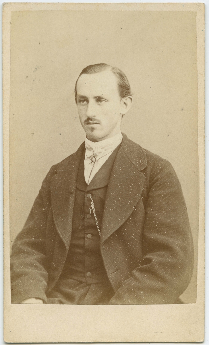 Porträtt på G. Fr Ekström född år 1846.