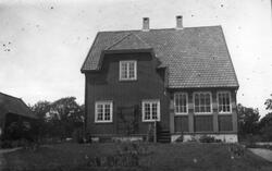 Albygaten 18 på Jeløy , Moss ca. 1932. Huset til lærerparet 