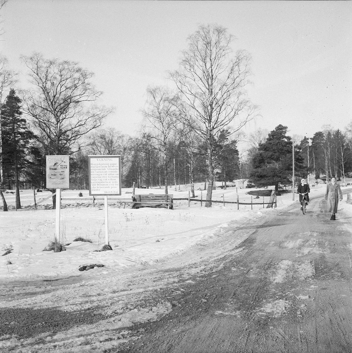 Felstavade varningstavlor, Uppsala 1957