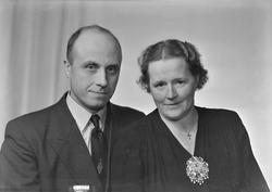 Kristoffer Sørvoll med frue