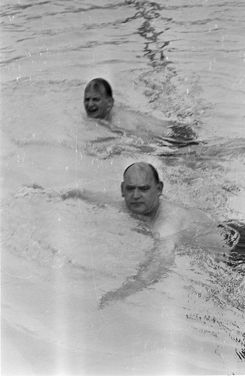 Först i Fyrisbadet, Uppsala 1966