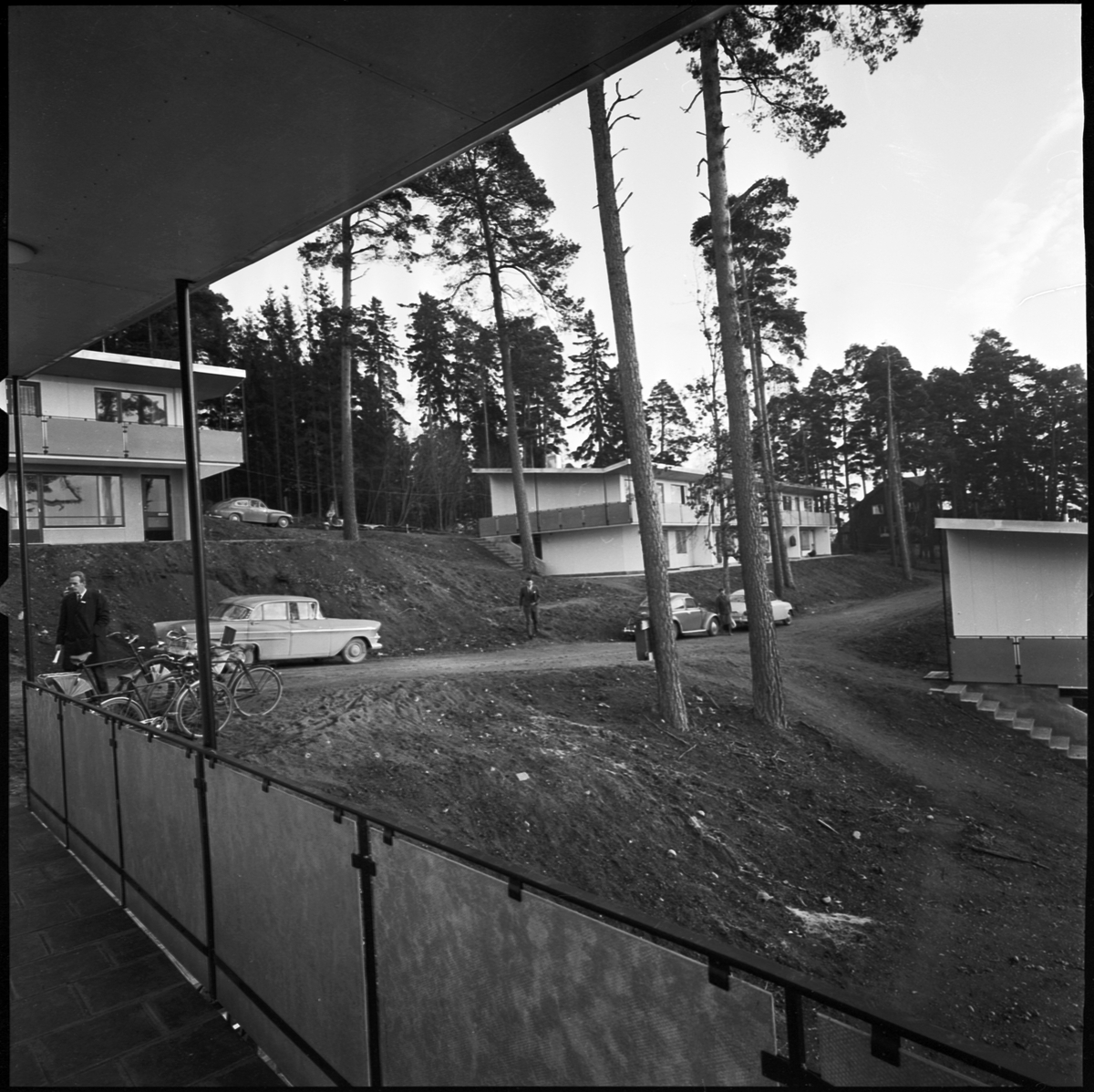 Ultuna, nya studenthusen, Uppsala 1961