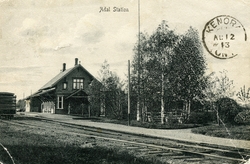 Adal stasjon på Vestfoldbanen