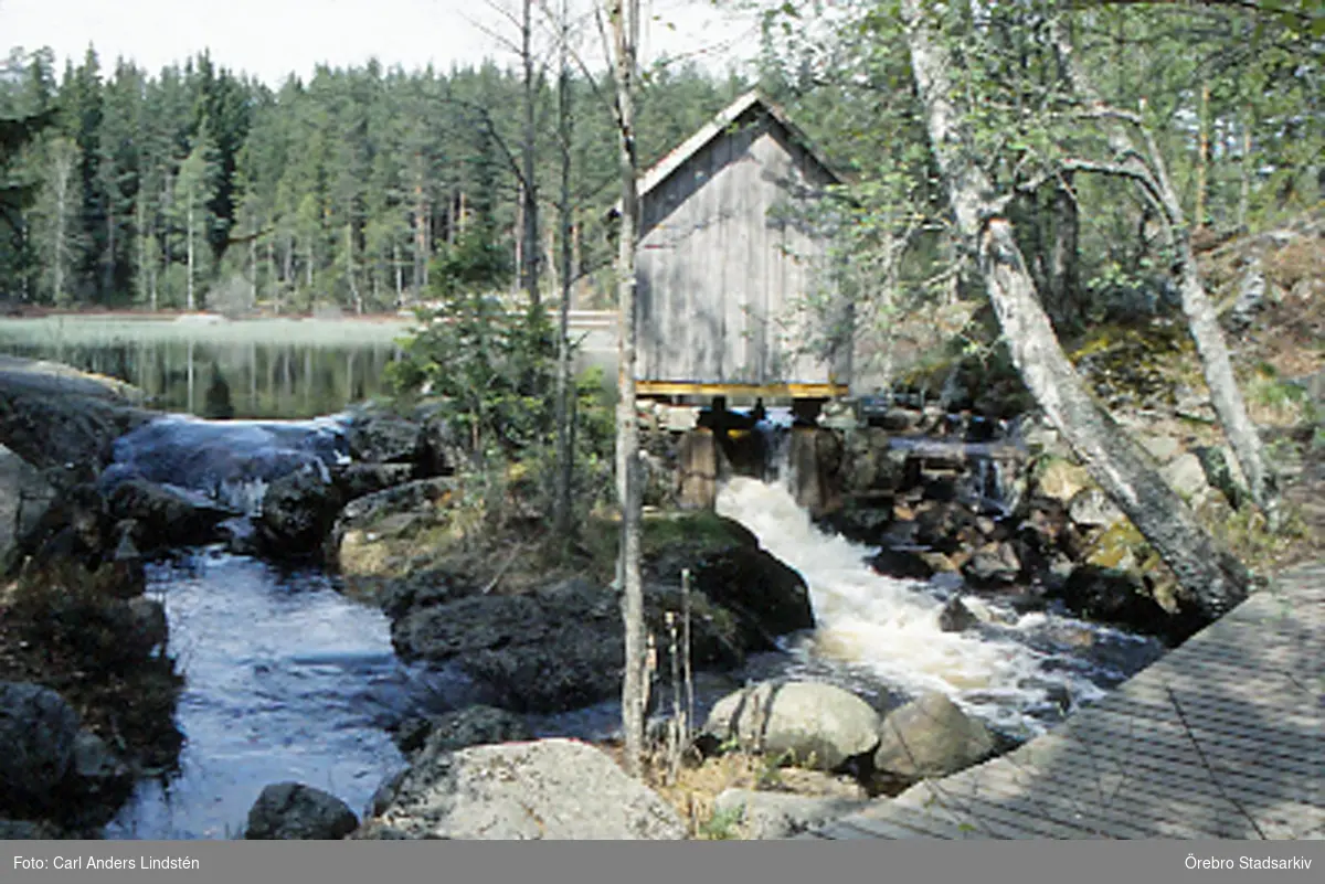 Dammen i Lillsjön, 1992 - Örebro Stadsarkiv / DigitaltMuseum