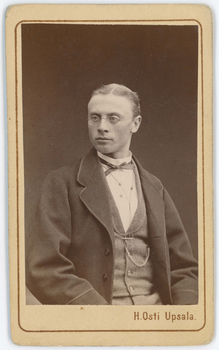 Porträtt på Axel Reinhold Hwarfner.