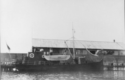 Bygderutebåten MS Framskridt (1912). Kjøpt av VDS i 1916. De