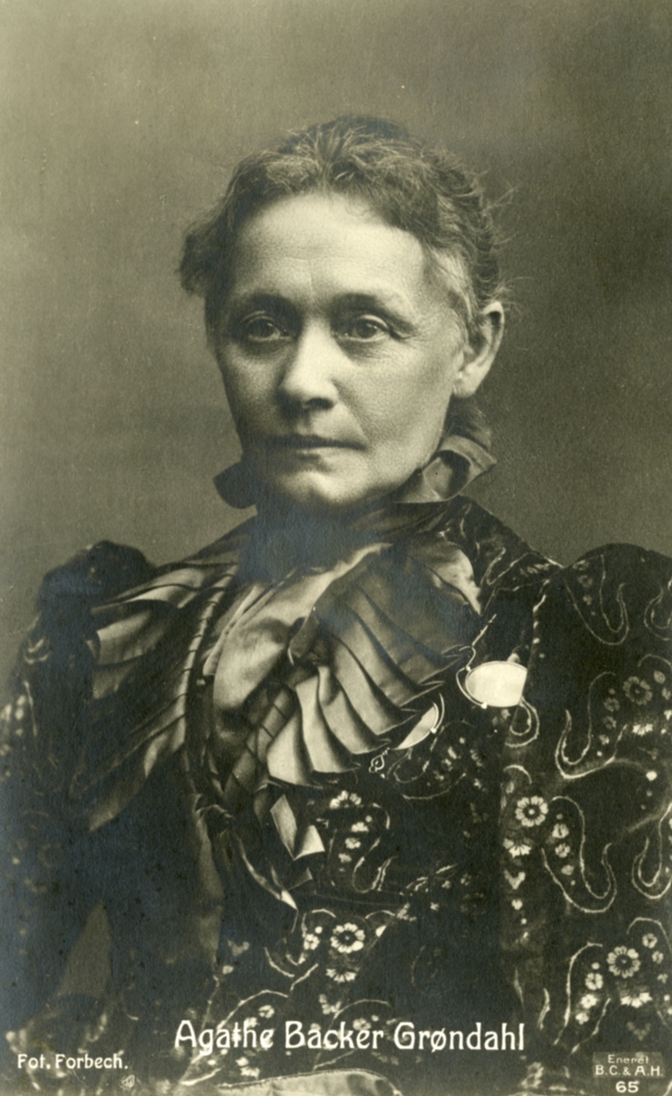 Grøndahl, Agathe Backer (1847 - 1907)