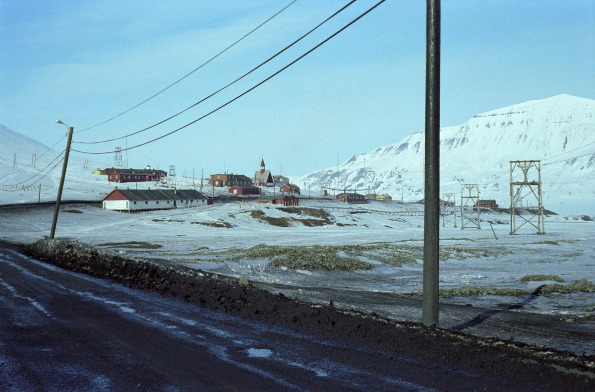 Skjæringa i Longyearbyen.