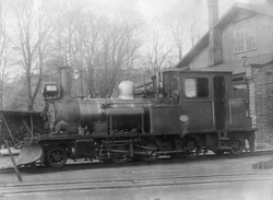 Lok 5 fotografert mai 1926. Lok. utstyrt med elektrisk lys d