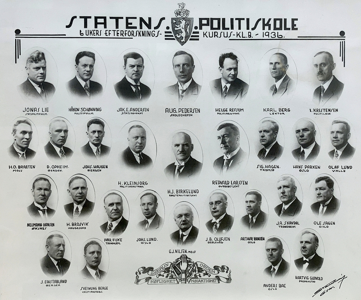 Statens politiskole 1936