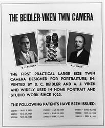 Reklamebrosjyre, D. C. Beidler og A. J. Viken.