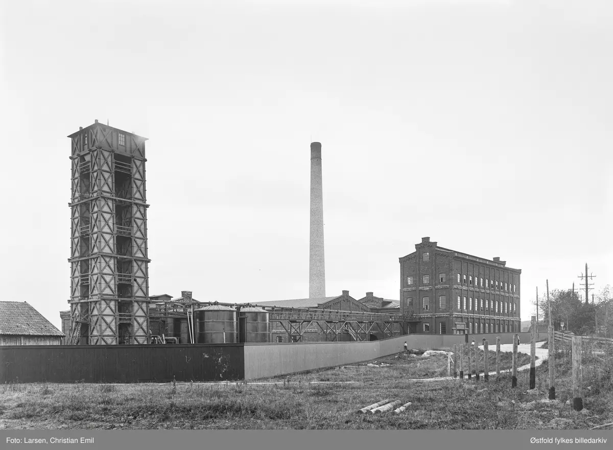 Greaker Cellulosefabrik, Greåker, Tune. Seinere Greaker Industrier ...