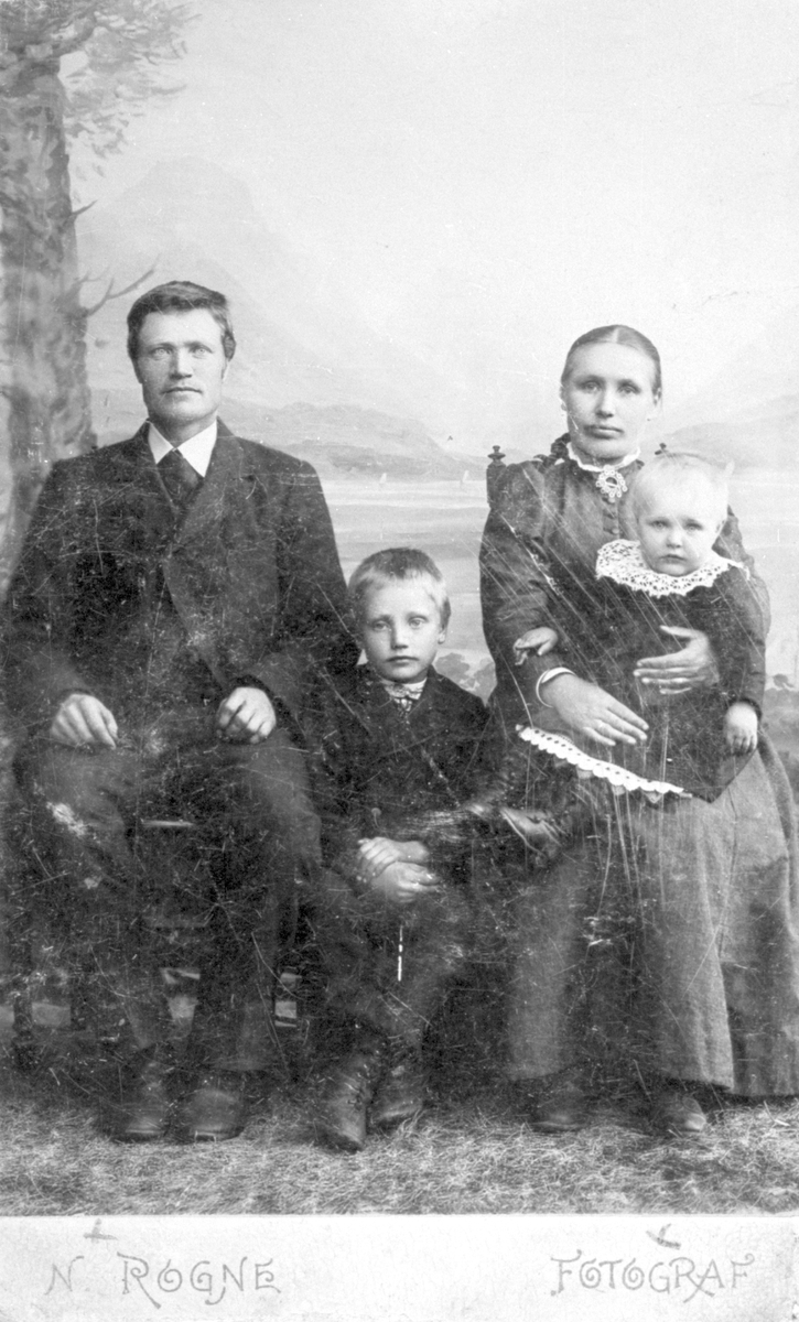 Familien på Nordåker Vestre Slidre.