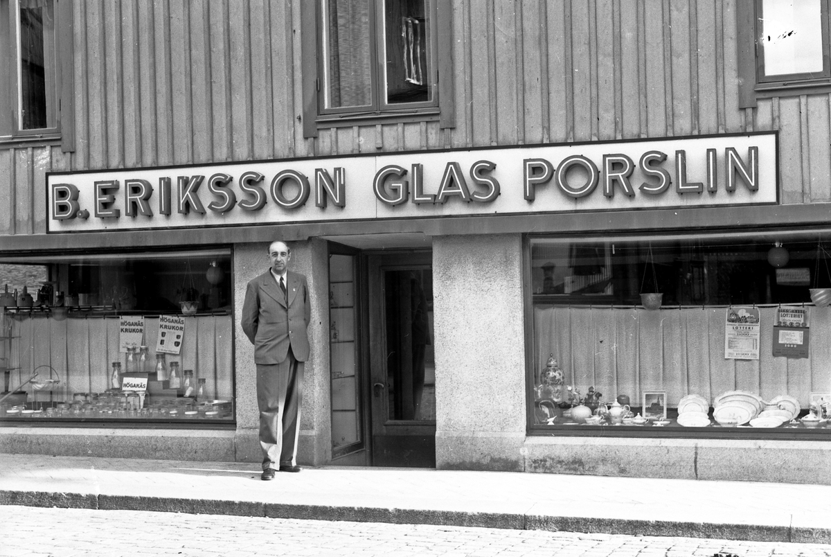 B. Eriksson Glas Porslin.