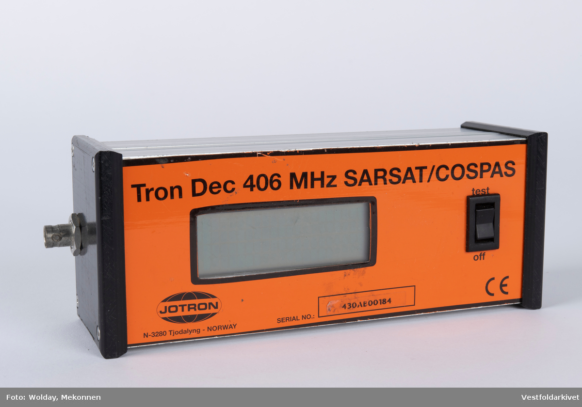  Tron Dec 406 MHz SARSAT/COSPAS