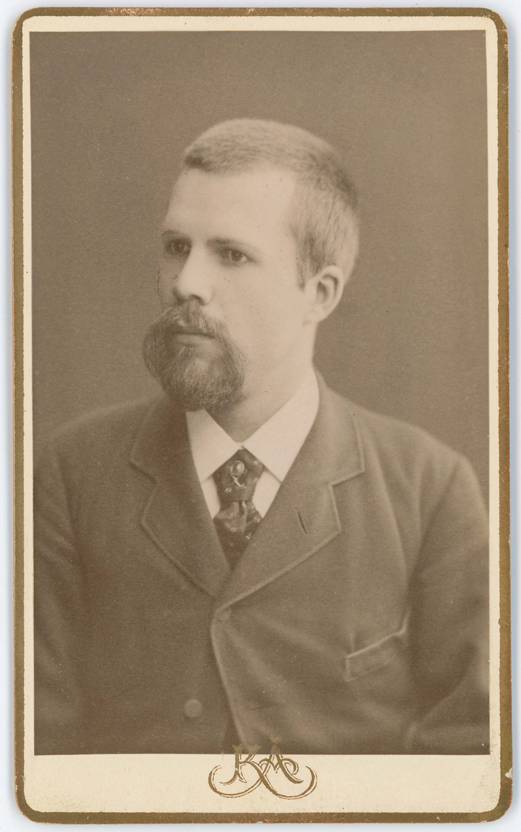 Porträtt på Ludvig Linder, 1886.