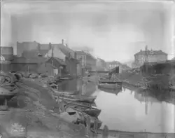 Prot: Akerselven mot Vaterlands bro April 1902