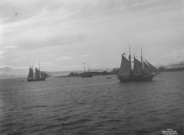 Prot: Hammerfest - Paa havnen 1906