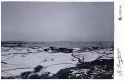 Utsikt over Gard og havstykket Sletta, nord for Haugesund, u