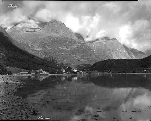 Prot Nordfjord Loen Neg Skåla Loen Norsk Folkemuseum Digitaltmuseum